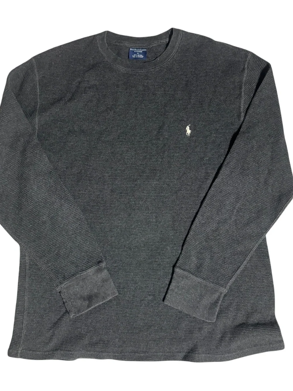 Polo Ralph Lauren knit crewneck charcoal